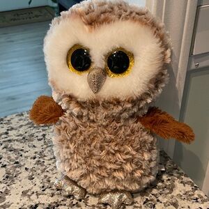 Ty Beanie Boos Percy the Barn Owl 9” plush